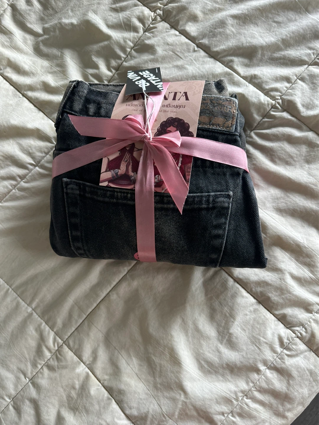 ANANTA Reworked Thai-Inspired Denim Jeans - photo 3