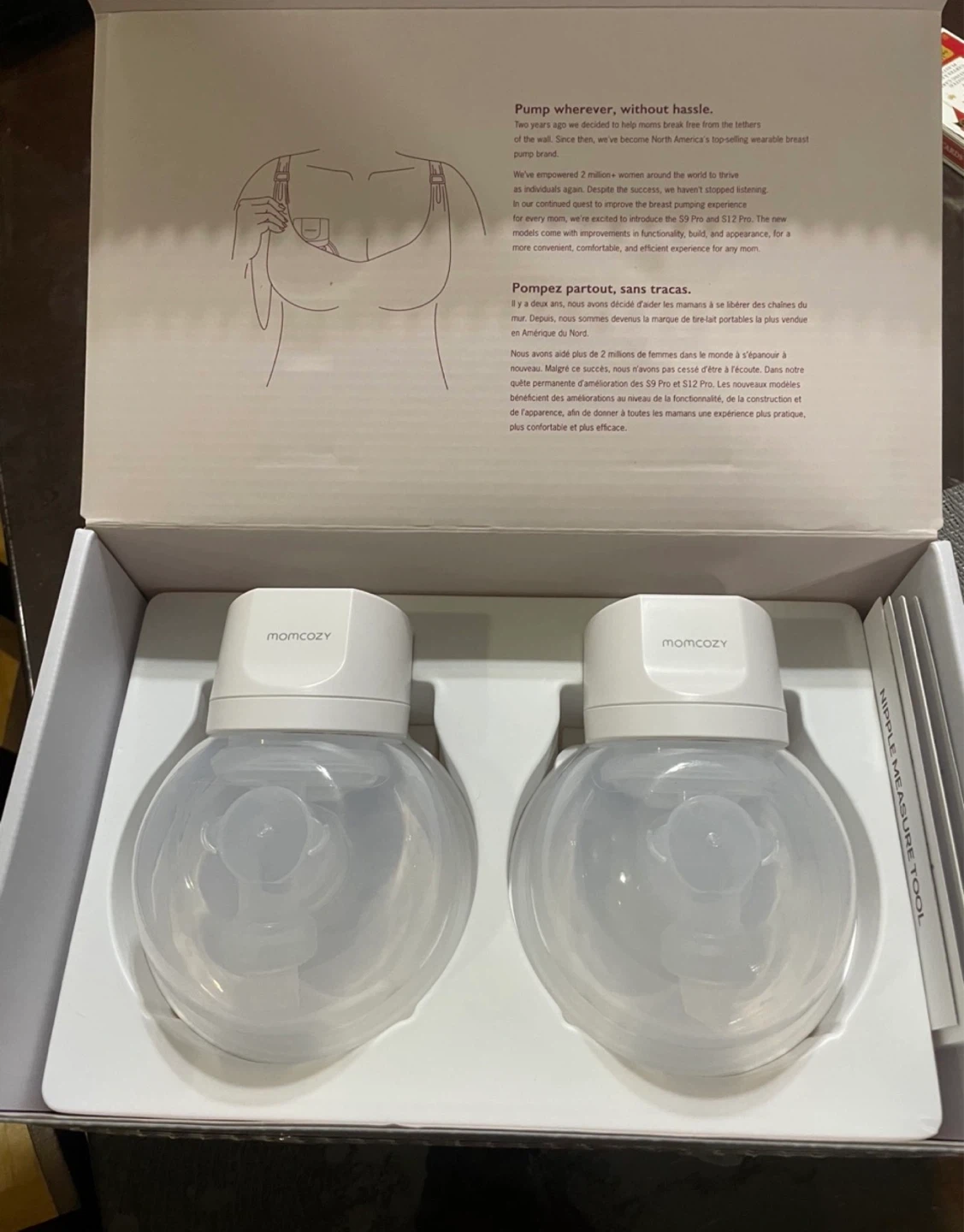 Momcozy Wearable Breast Pump S12 Pro