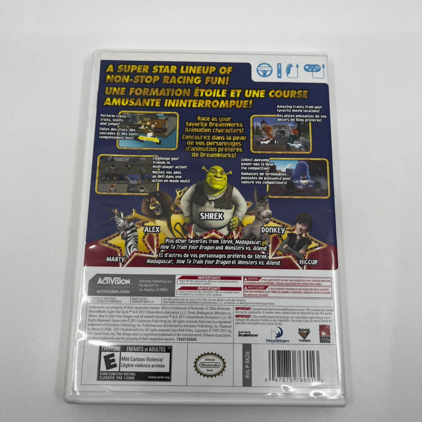DreamWorks Super Star Kartz Wii Game - photo 3