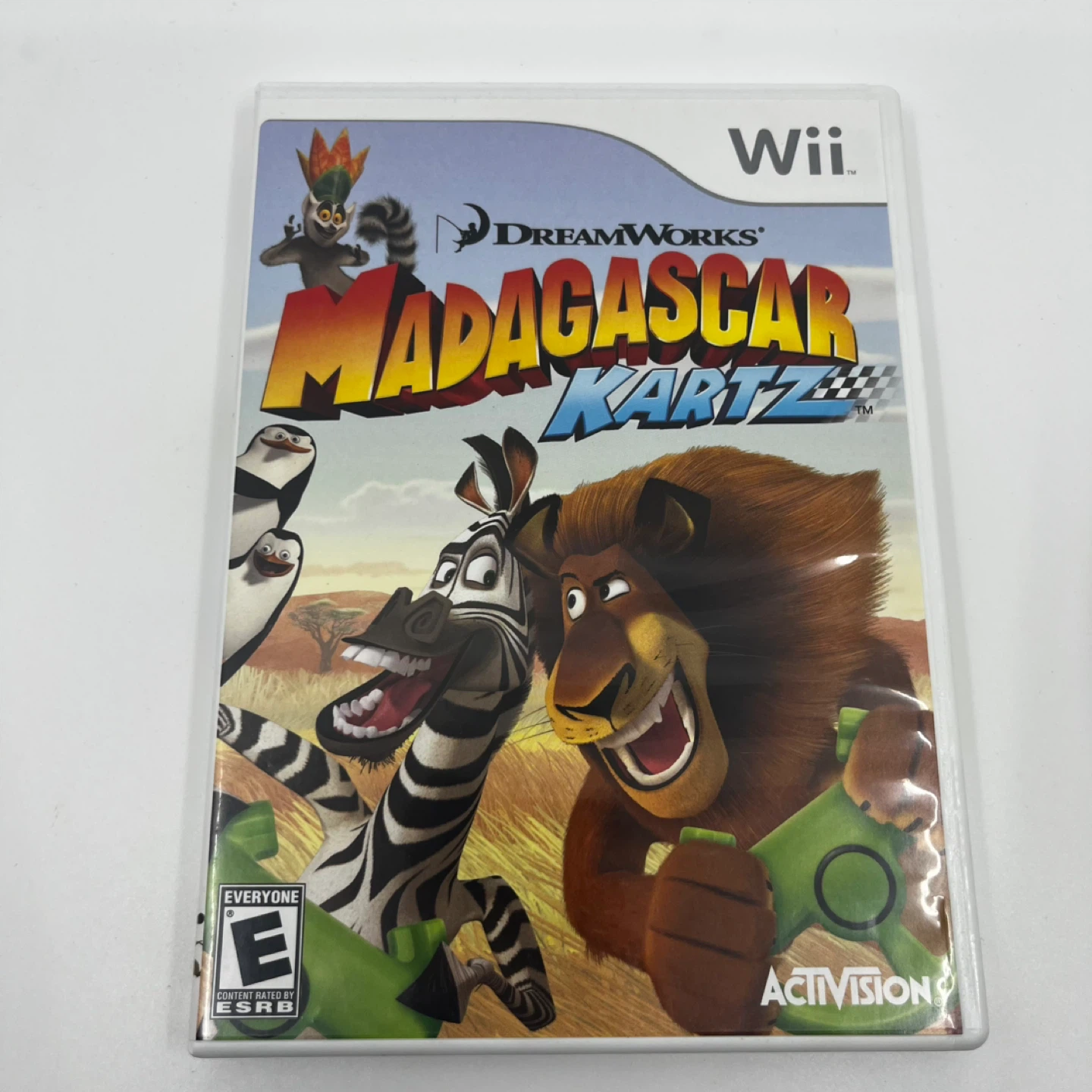 Wii Madagascar Kartz Video Game