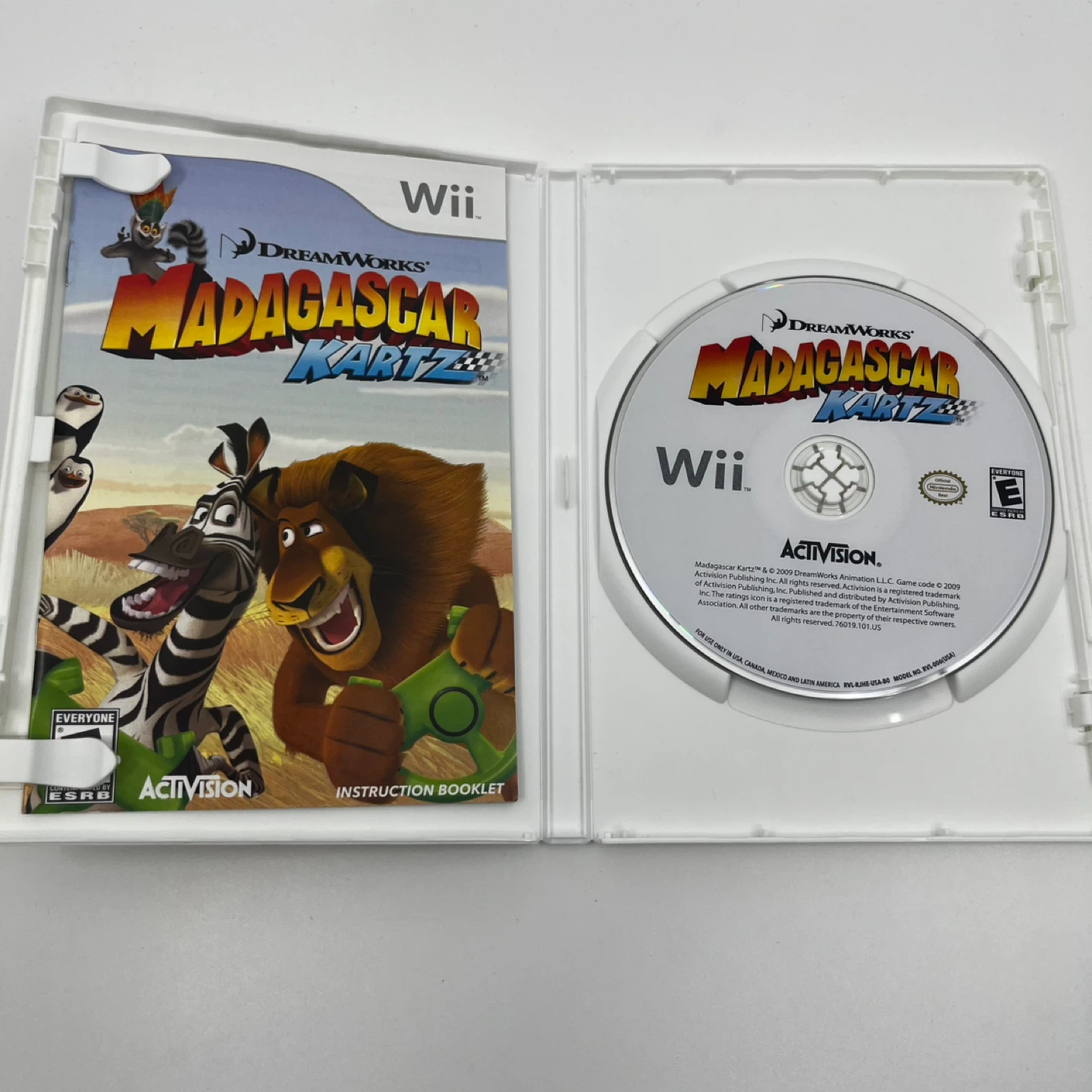 Wii Madagascar Kartz Video Game - photo 2