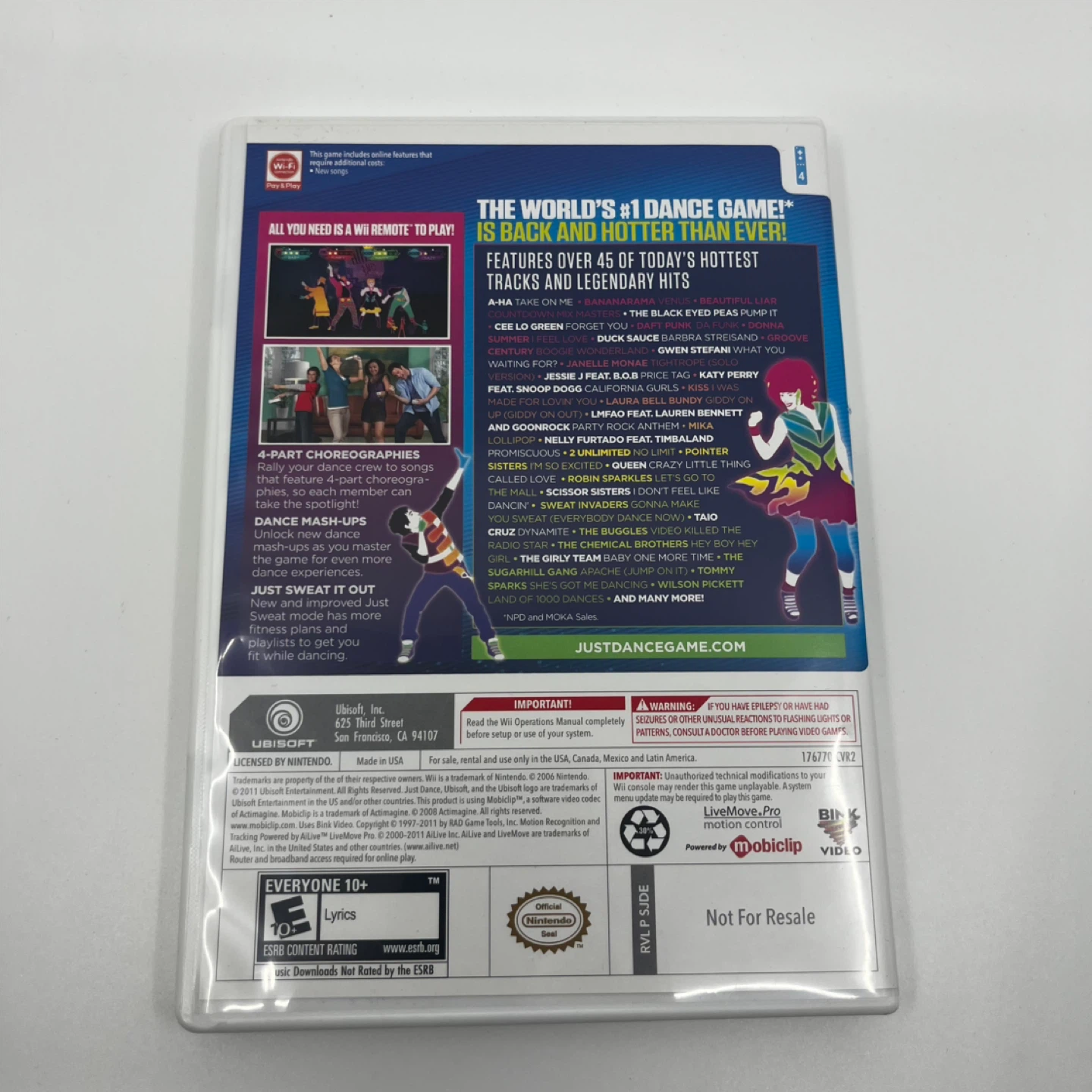 Just Dance 3 for Wii - photo 3
