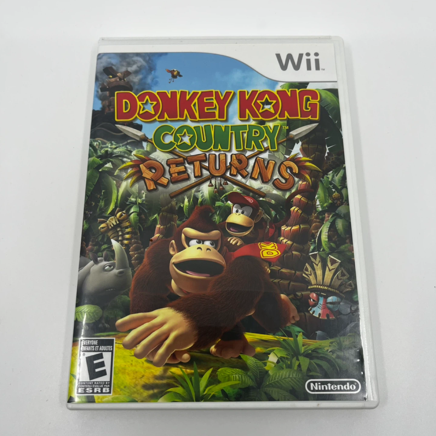 Donkey Kong Country Returns Nintendo Wii Game