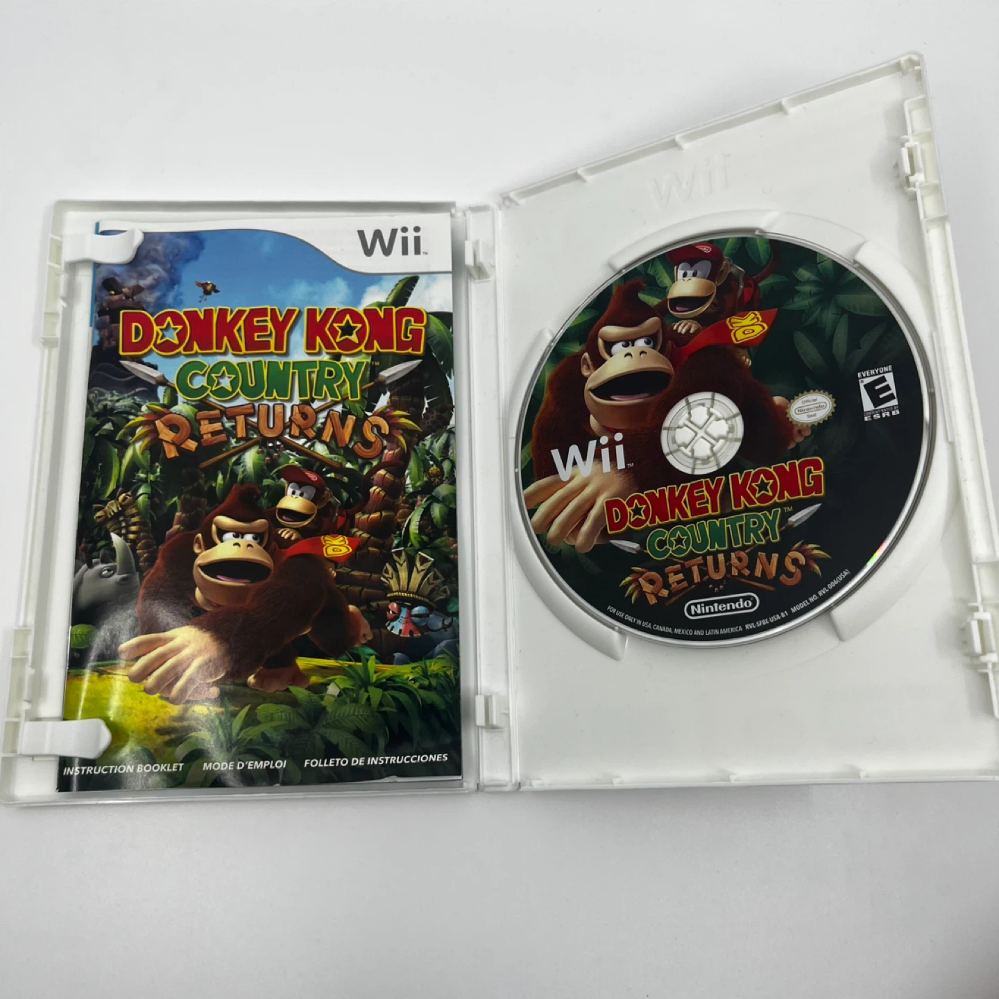 Donkey Kong Country Returns Nintendo Wii Game - photo 2