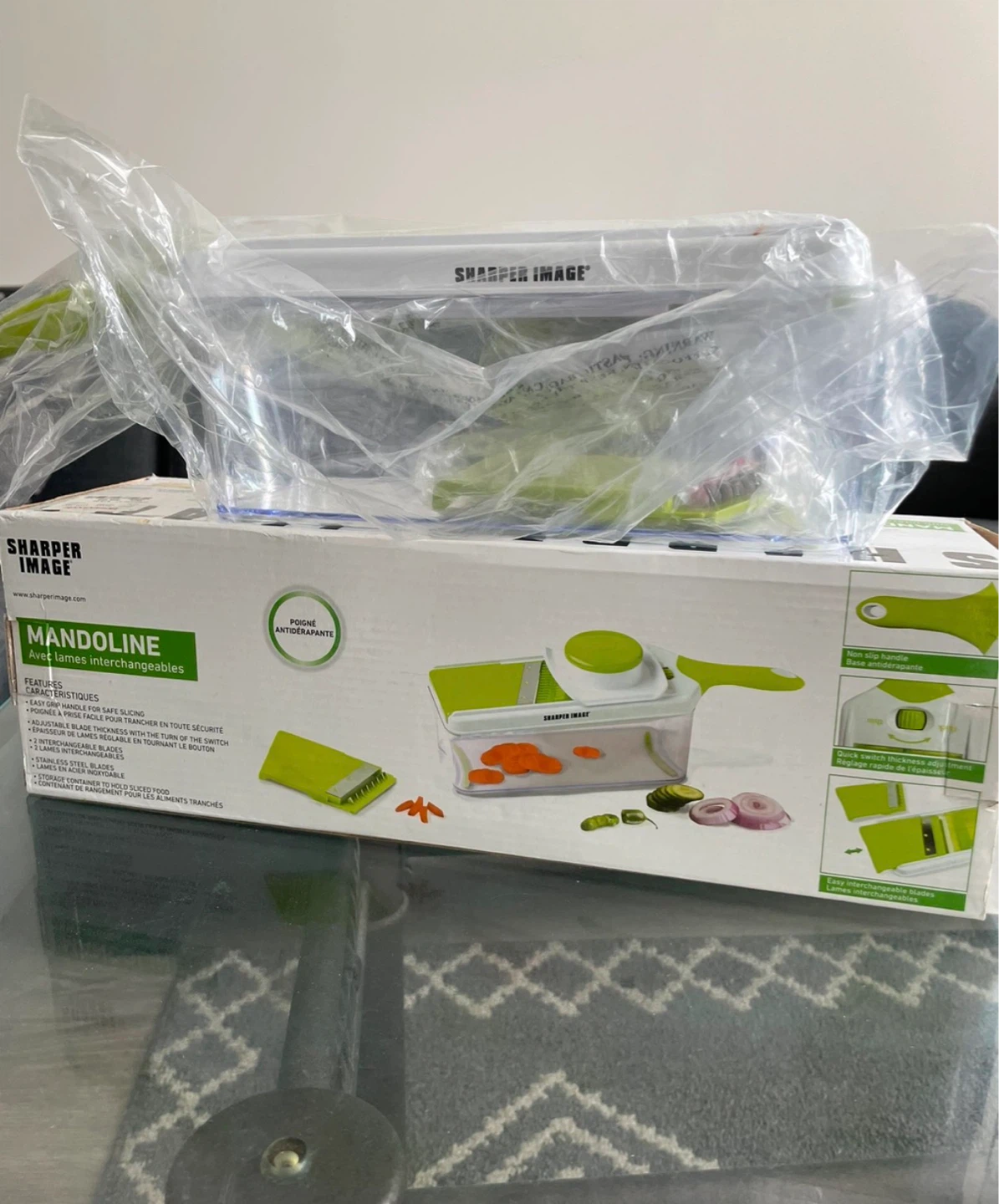 Sharper Image Mandoline Slicer with Interchangeable Blades