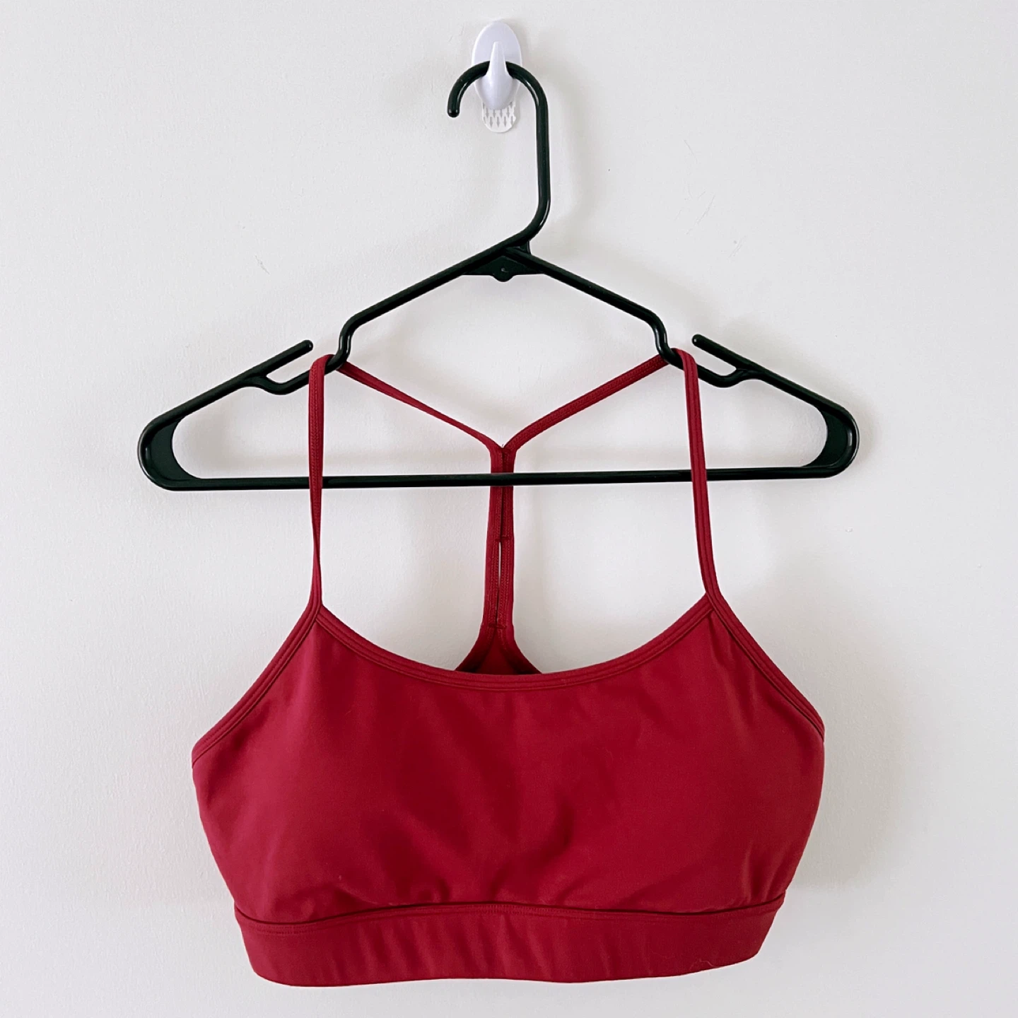 Azur Fit Racerback Sports Bra - Wine Red, Size L