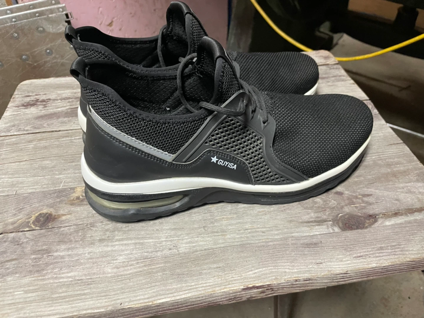 GUYISA Black Mesh Work Shoes - photo 4