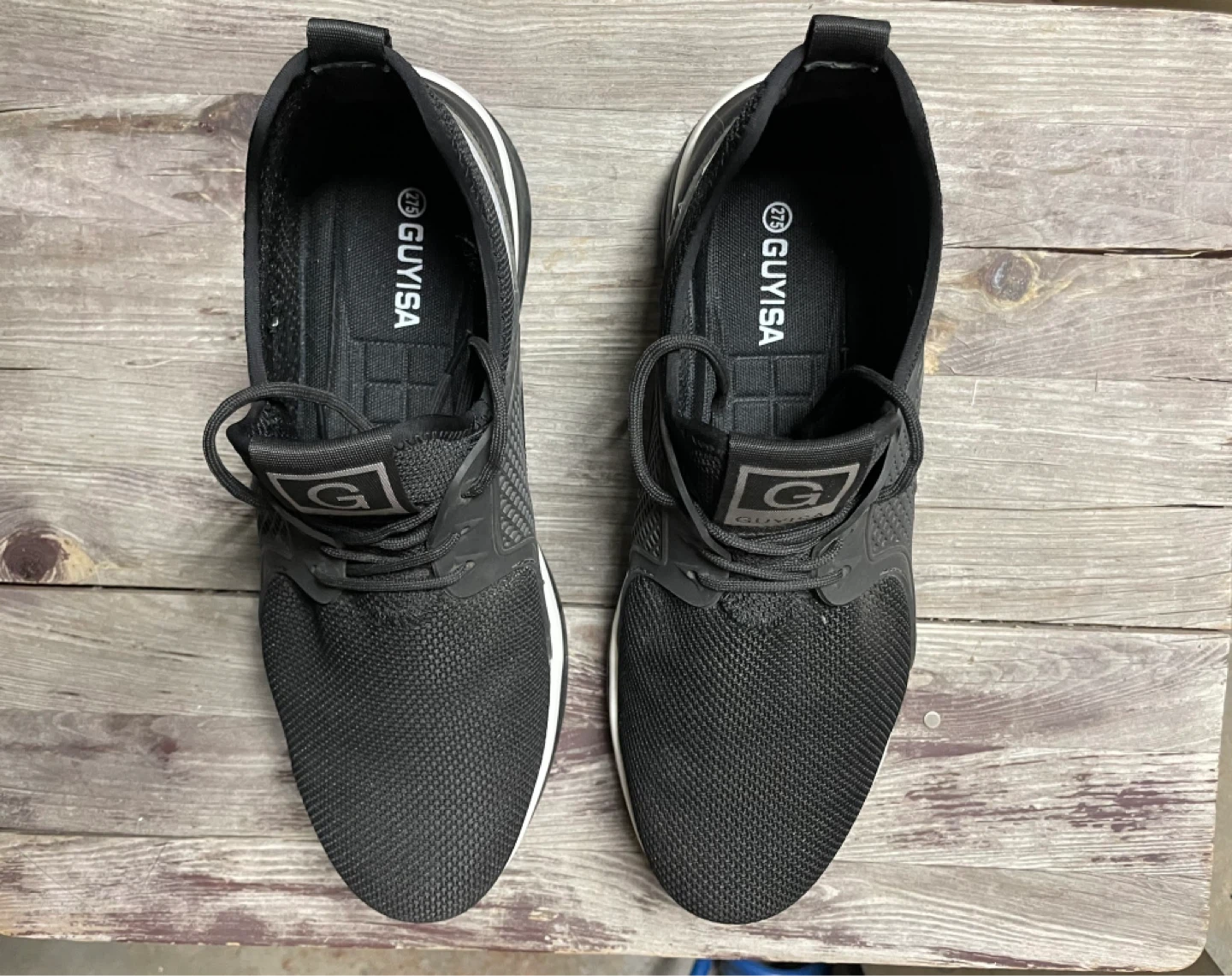 GUYISA Black Mesh Work Shoes - photo 2