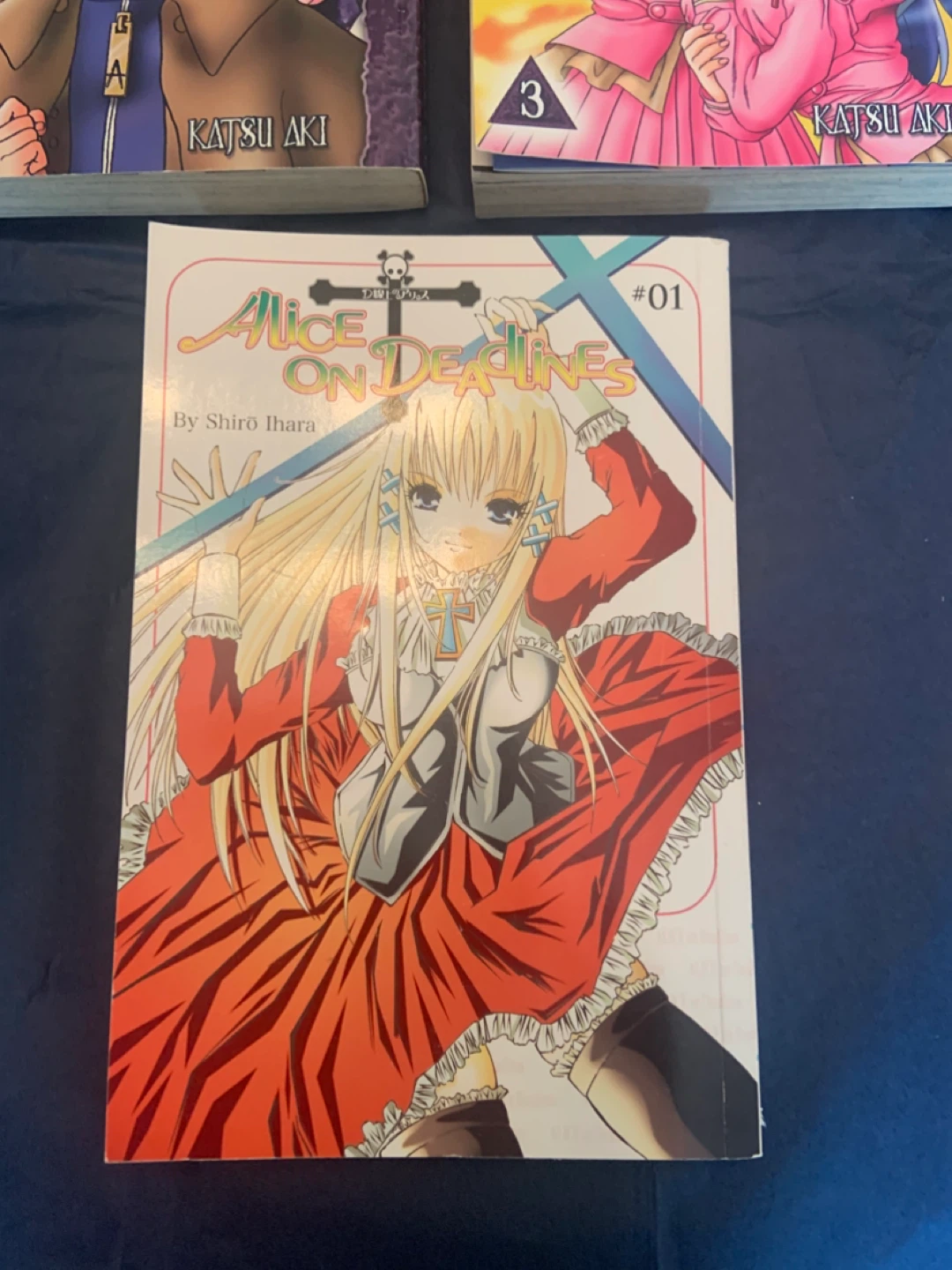 Psychic Academy Manga Volumes 2 & 3 + Alice on Deadlines #1 - photo 2