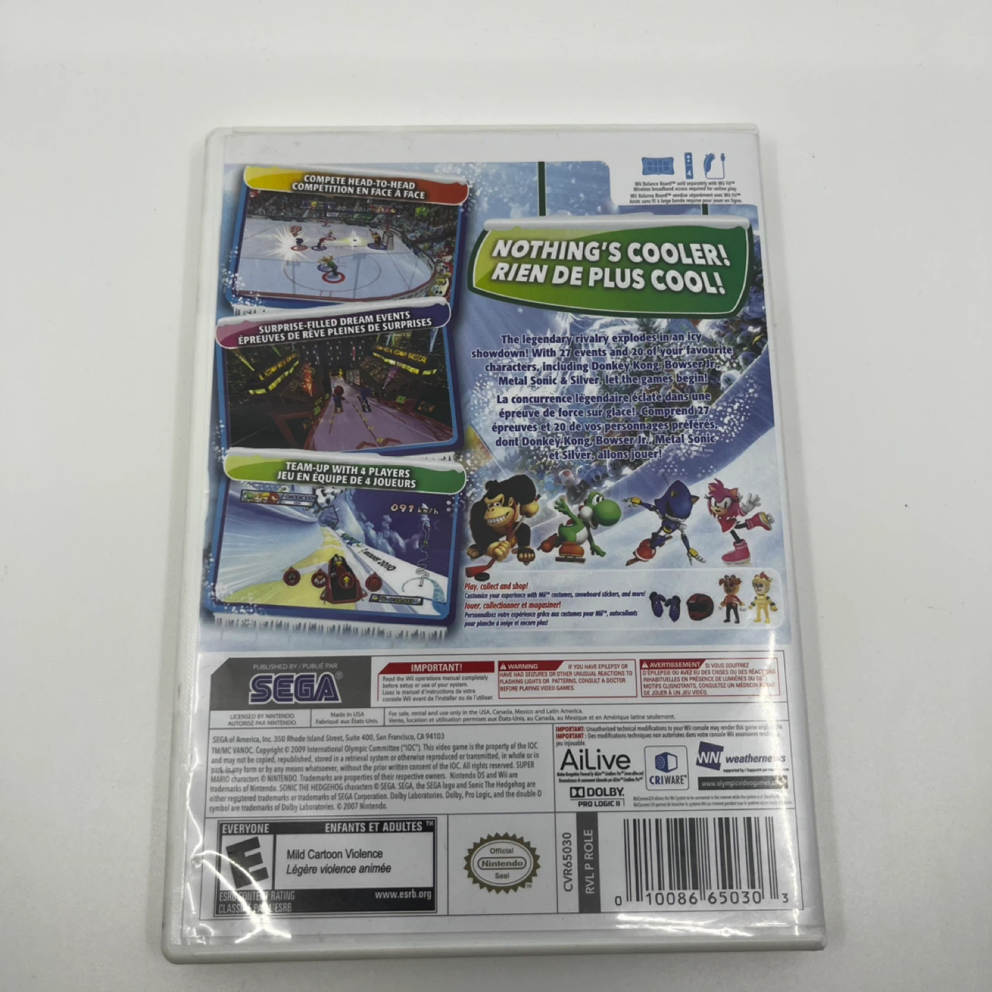 Mario & Sonic at the Olympic Winter Games - Wii - photo 3