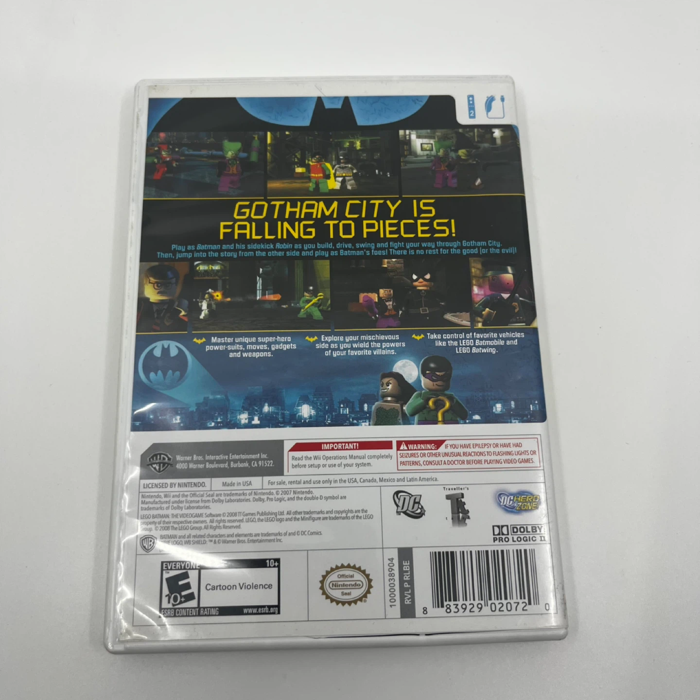 LEGO Batman: The Videogame for Nintendo Wii - photo 3