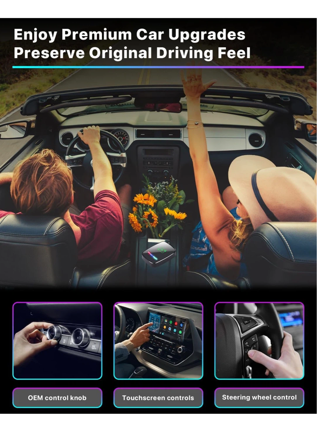 Wireless CarPlay & Android Auto Adapter - photo 5