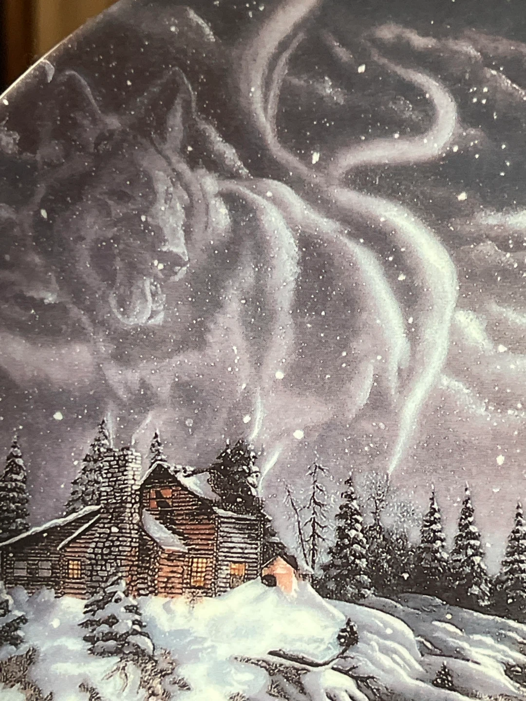 "Two by the Night, Two by the Light" Collector Plate - photo 3