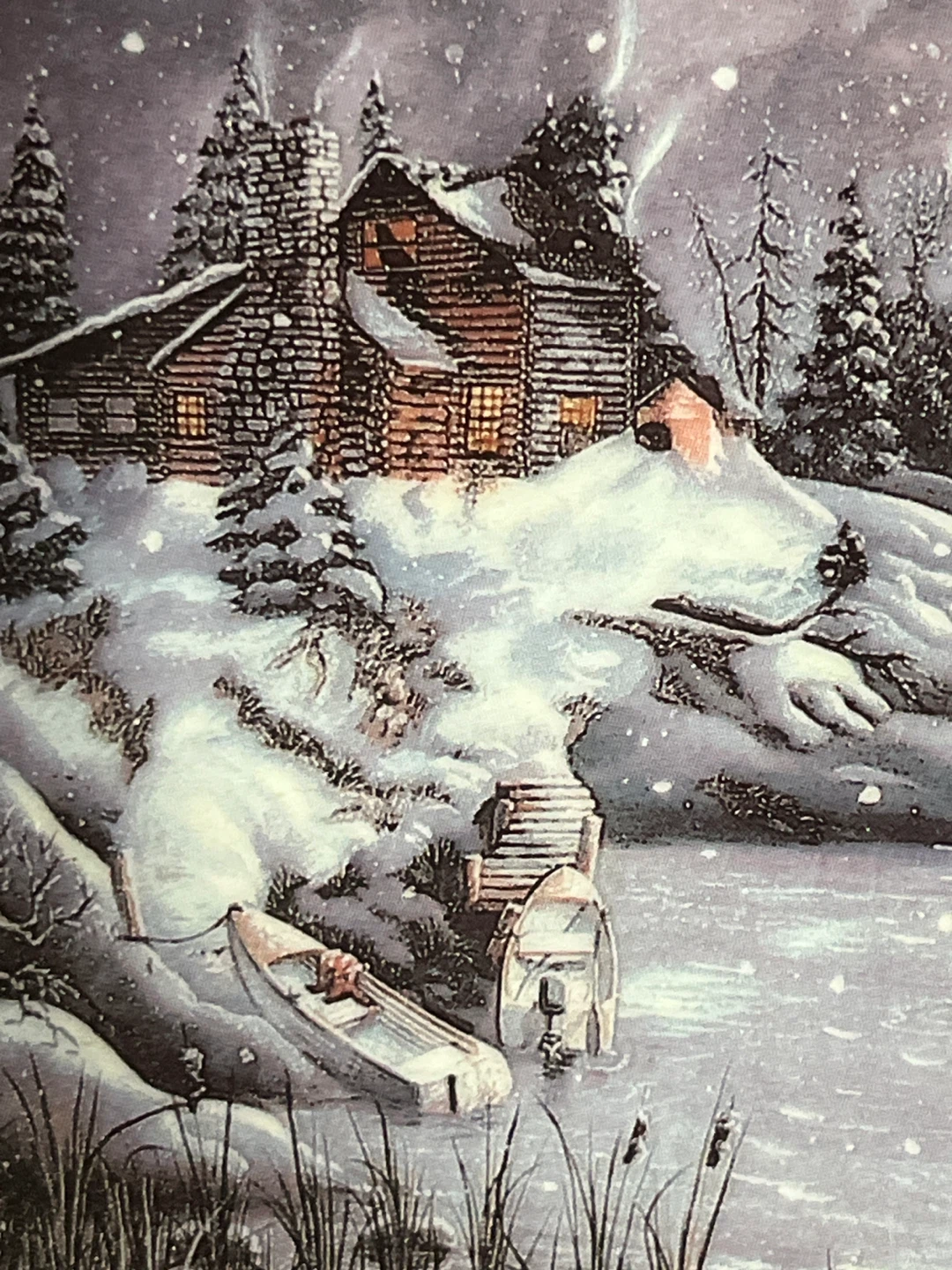 "Two by the Night, Two by the Light" Collector Plate - photo 2