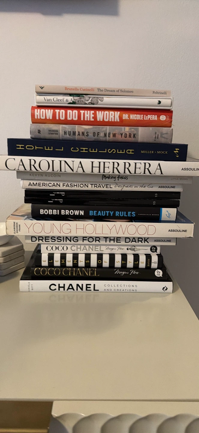 Assouline & Other Fashion & Design Books