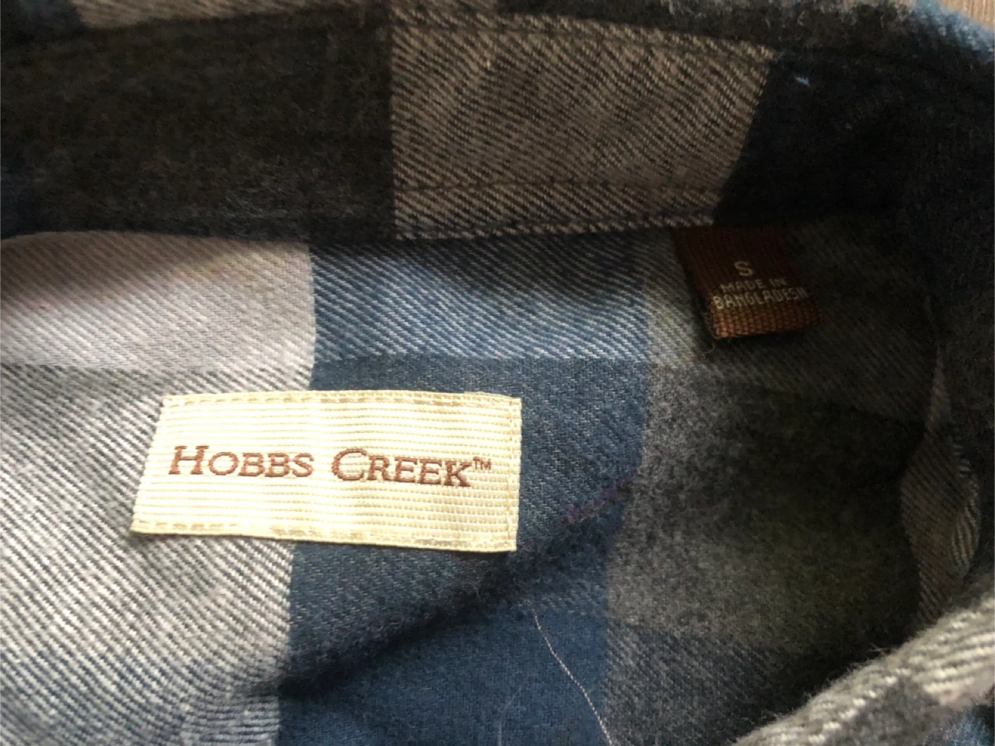Hobbs Creek Flannel Shirt Size S - photo 2