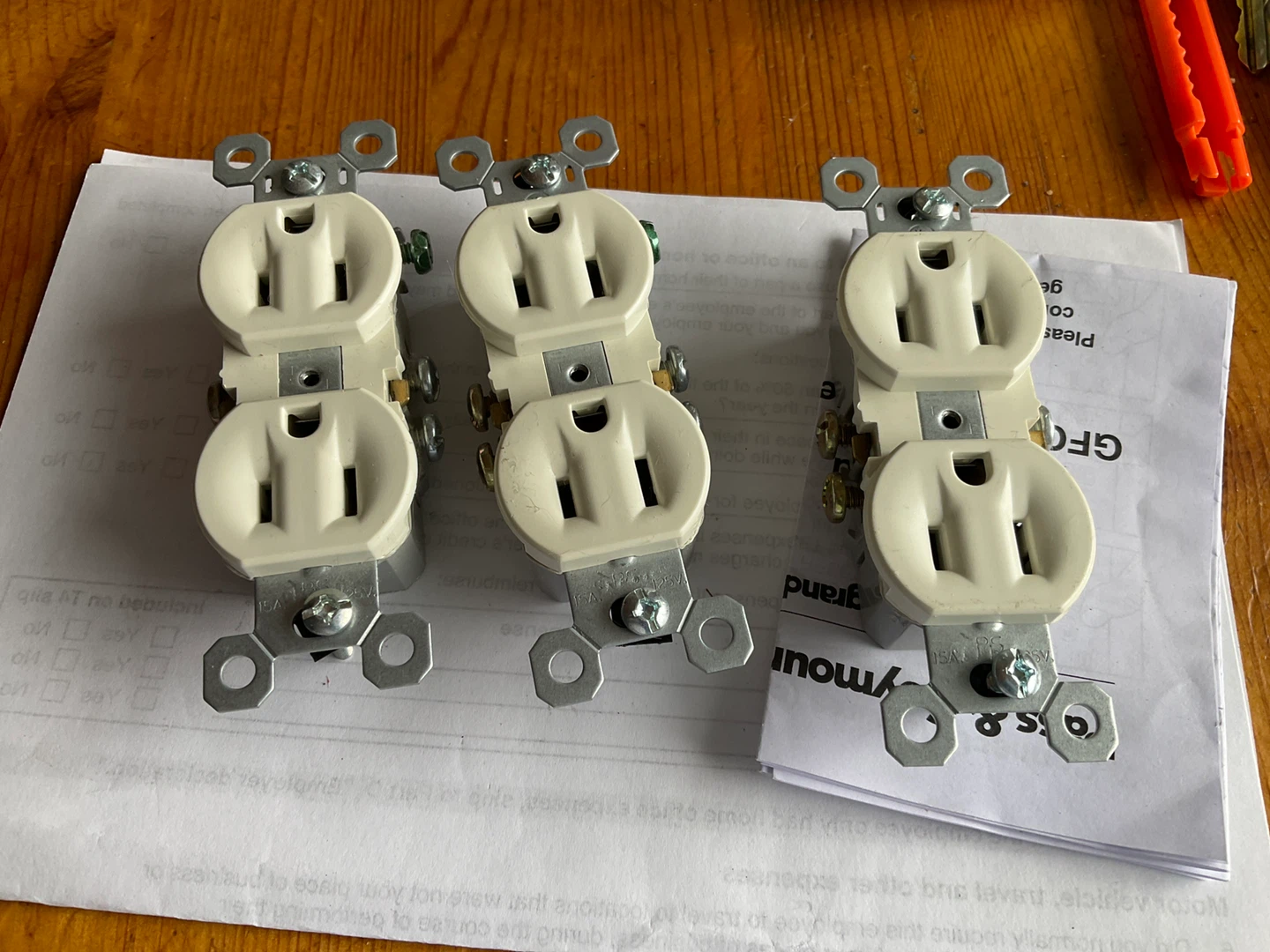 Pass & Seymour Legrand GFCI Receptacles (3-Pack)