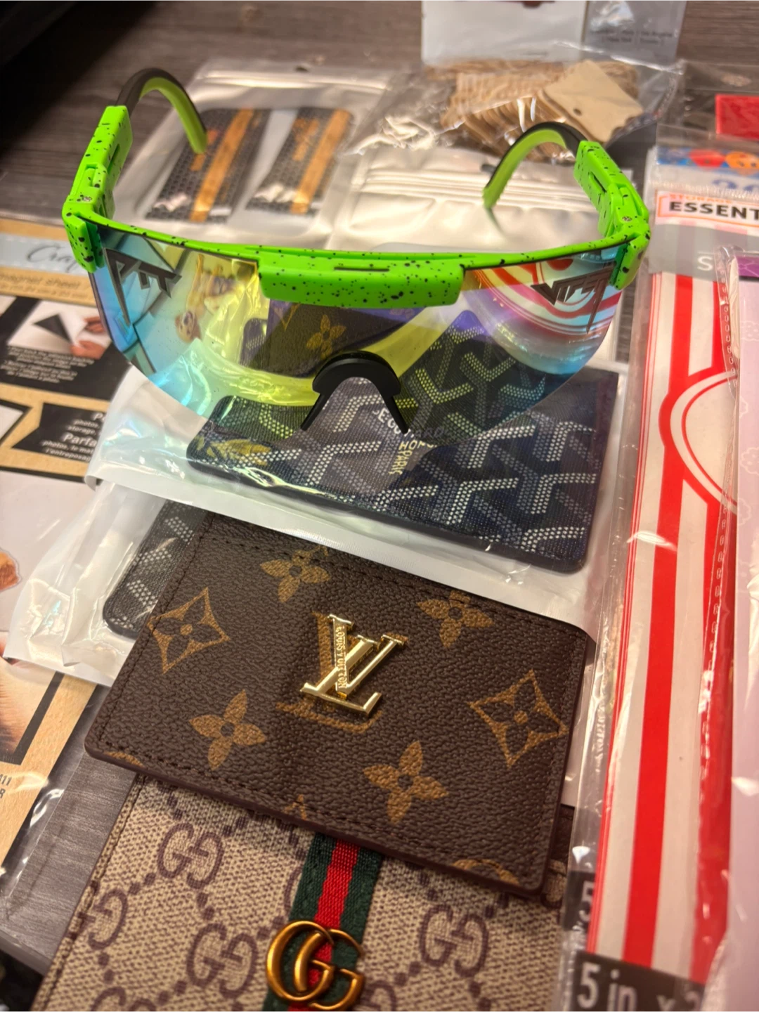 $15 Pit Viper Sunglasses with Designer Cardholders