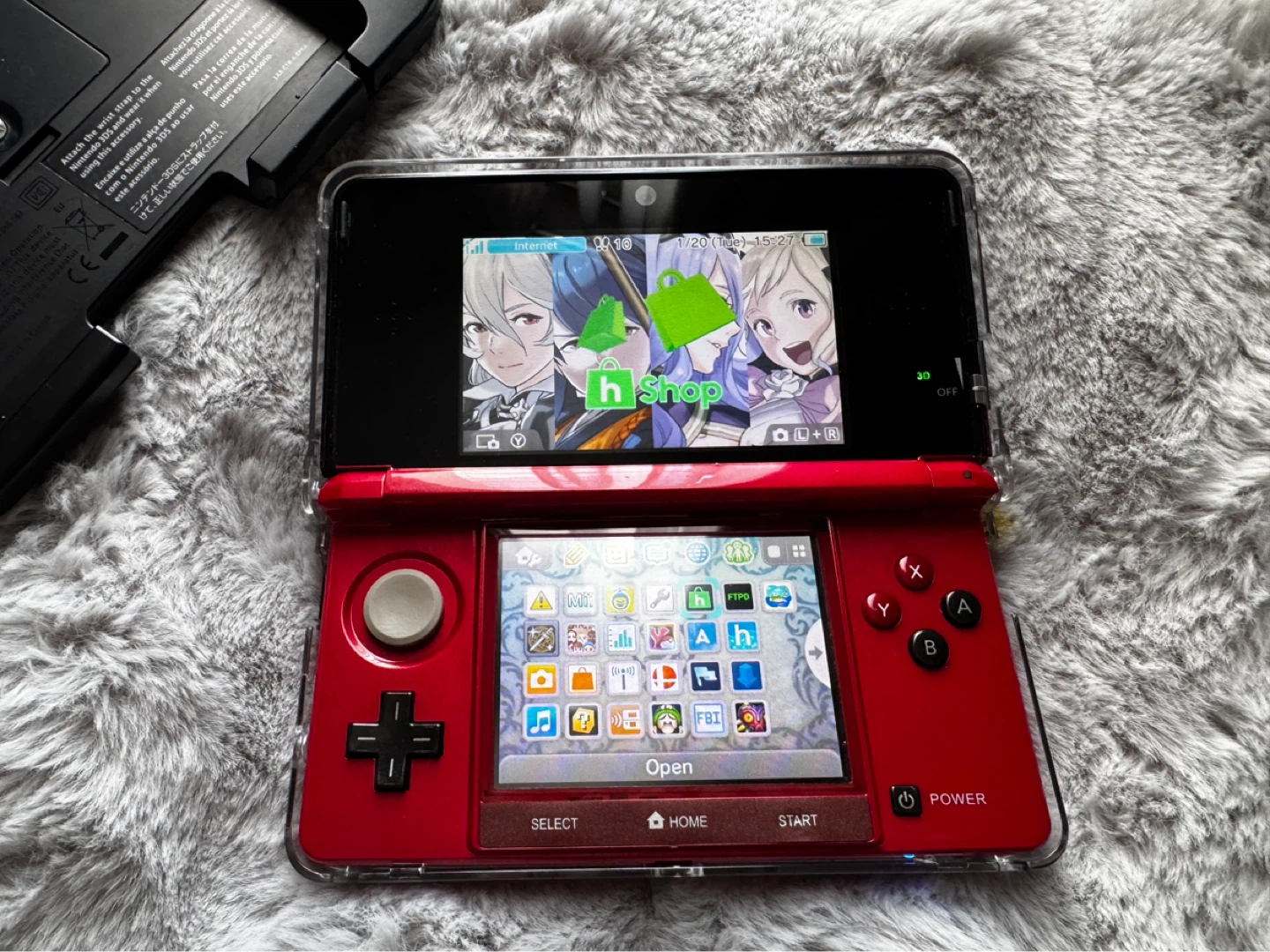 Modded Nintendo 3DS Red - photo 3
