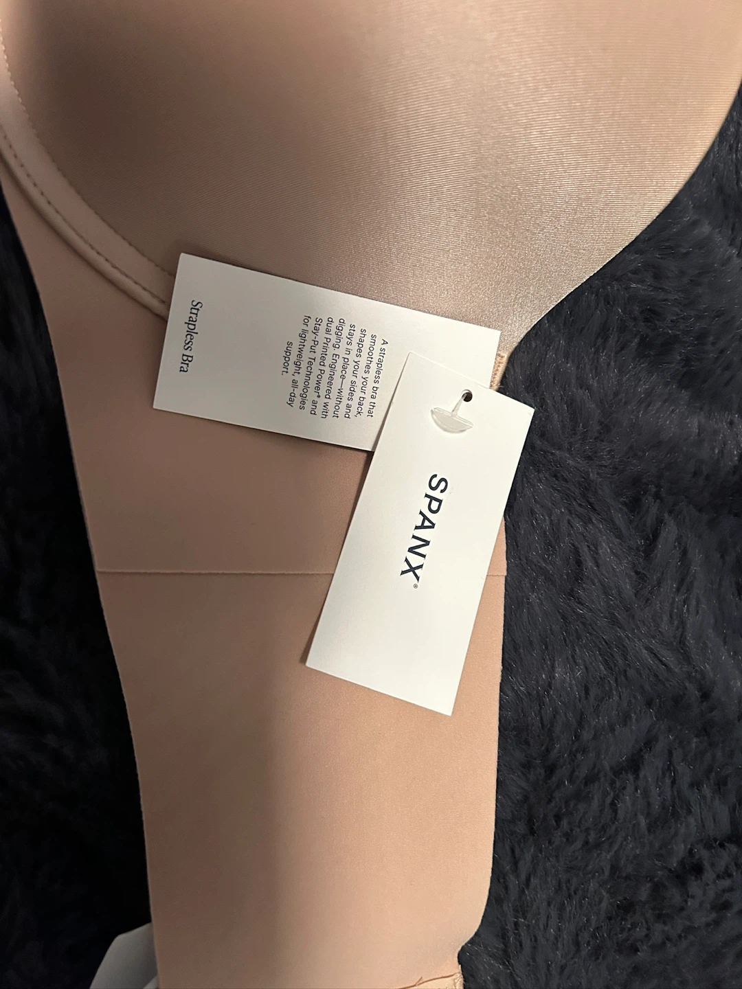 SPANX Strapless Bra - Champagne Beige - 36DD - photo 2