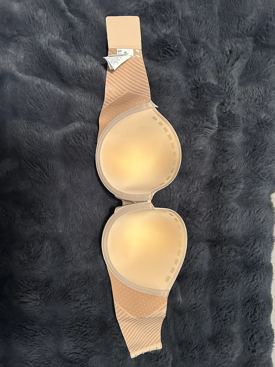 SPANX Strapless Bra - Champagne Beige - 36DD - photo 4