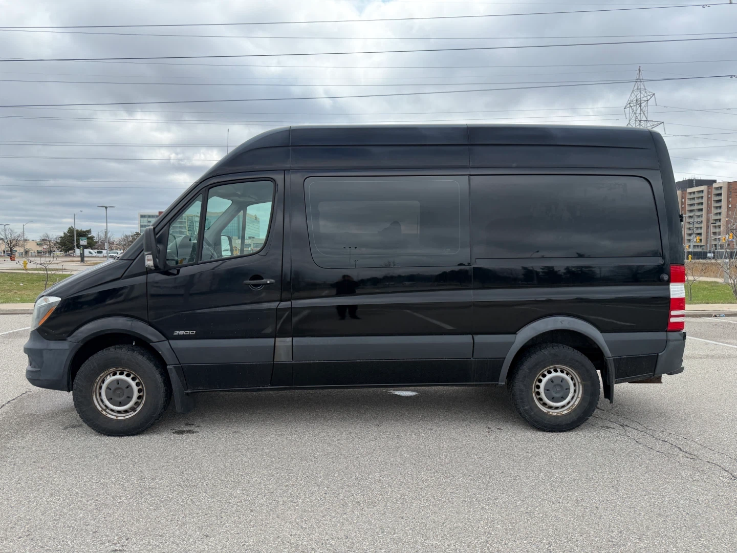 Black Mercedes-Benz Sprinter 2500 Cargo Van - photo 2