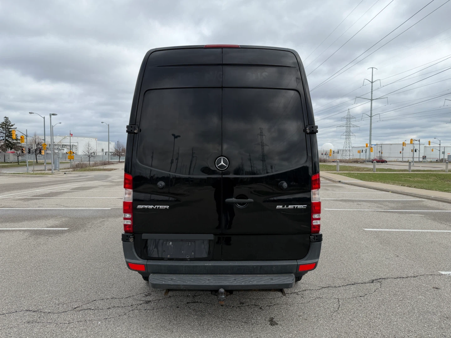 Black Mercedes-Benz Sprinter 2500 Cargo Van - photo 4