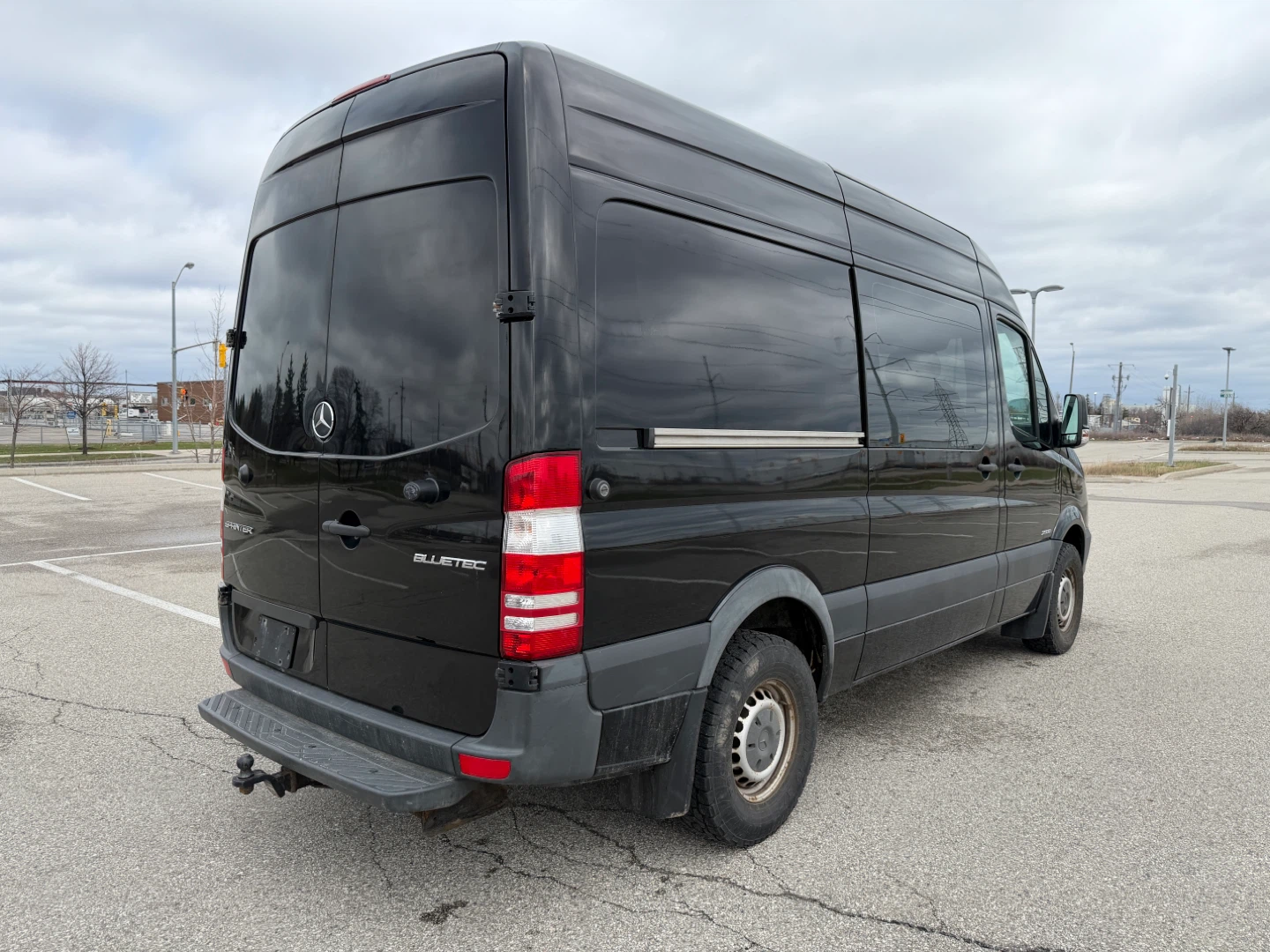 Black Mercedes-Benz Sprinter 2500 Cargo Van - photo 5