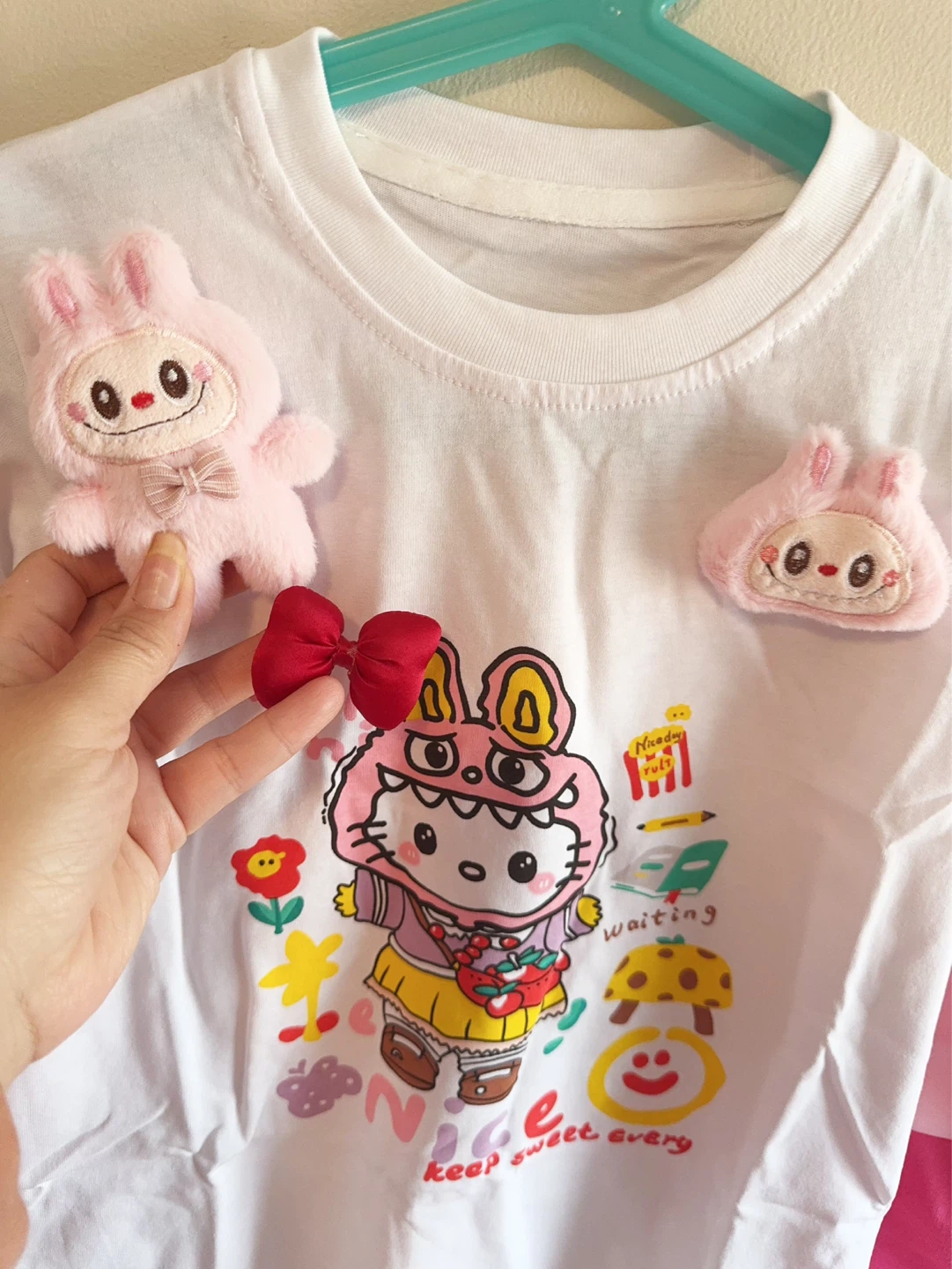 Kids Labubu Long Sleeve Shirt  6-7T - photo 2