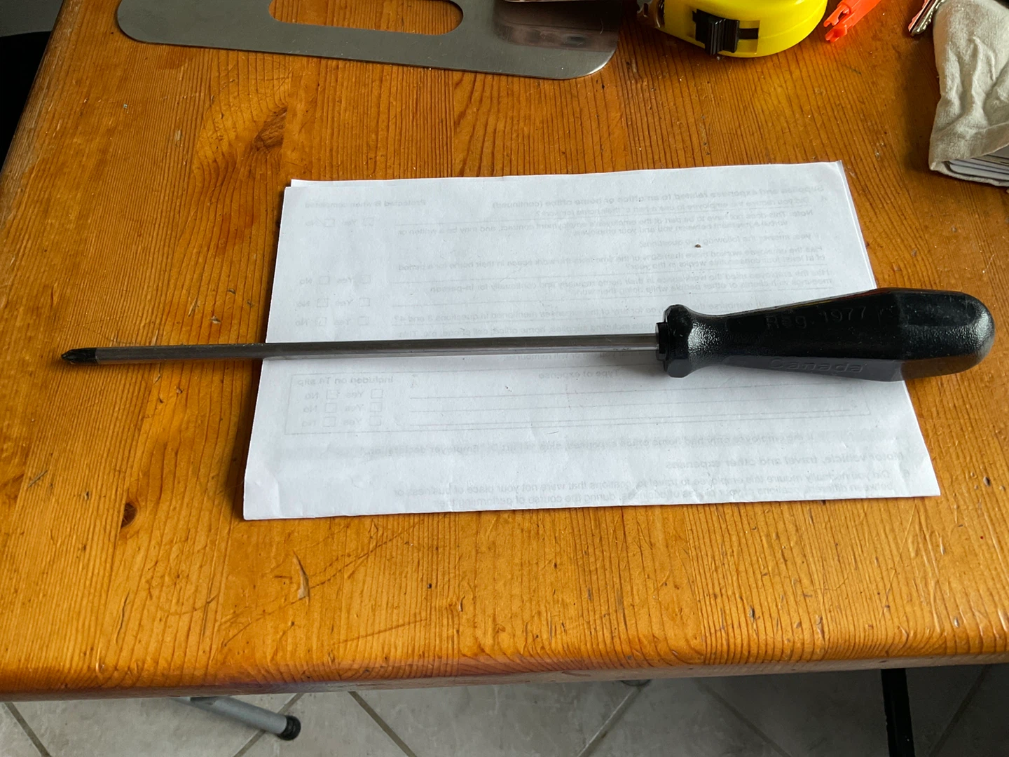 Phillips Head Screwdriver