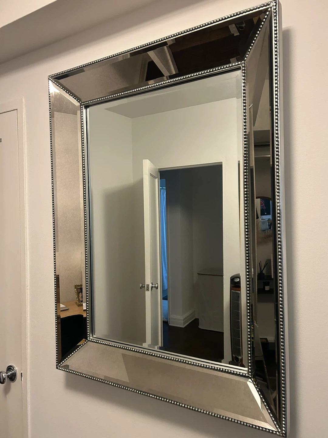 Decorative Beaded Mirror