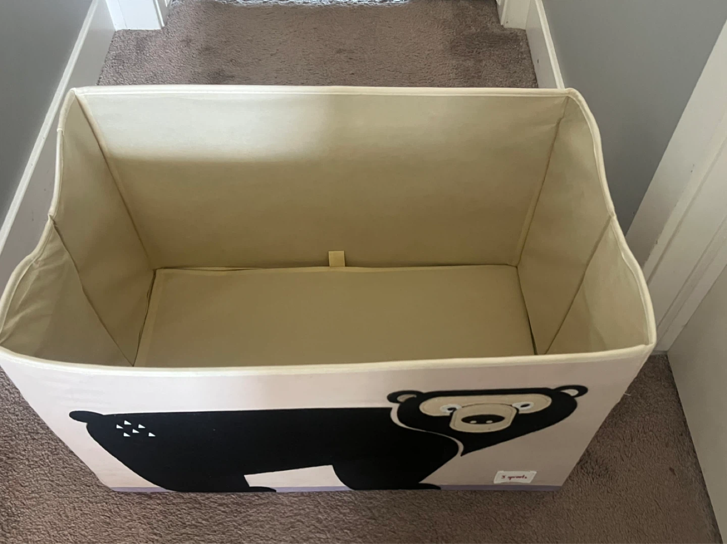 3 Sprouts Storage Bin with Bear Design - photo 2