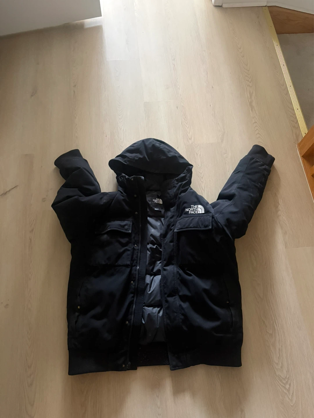 The North Face Black Puffer Jacket Mens Size L