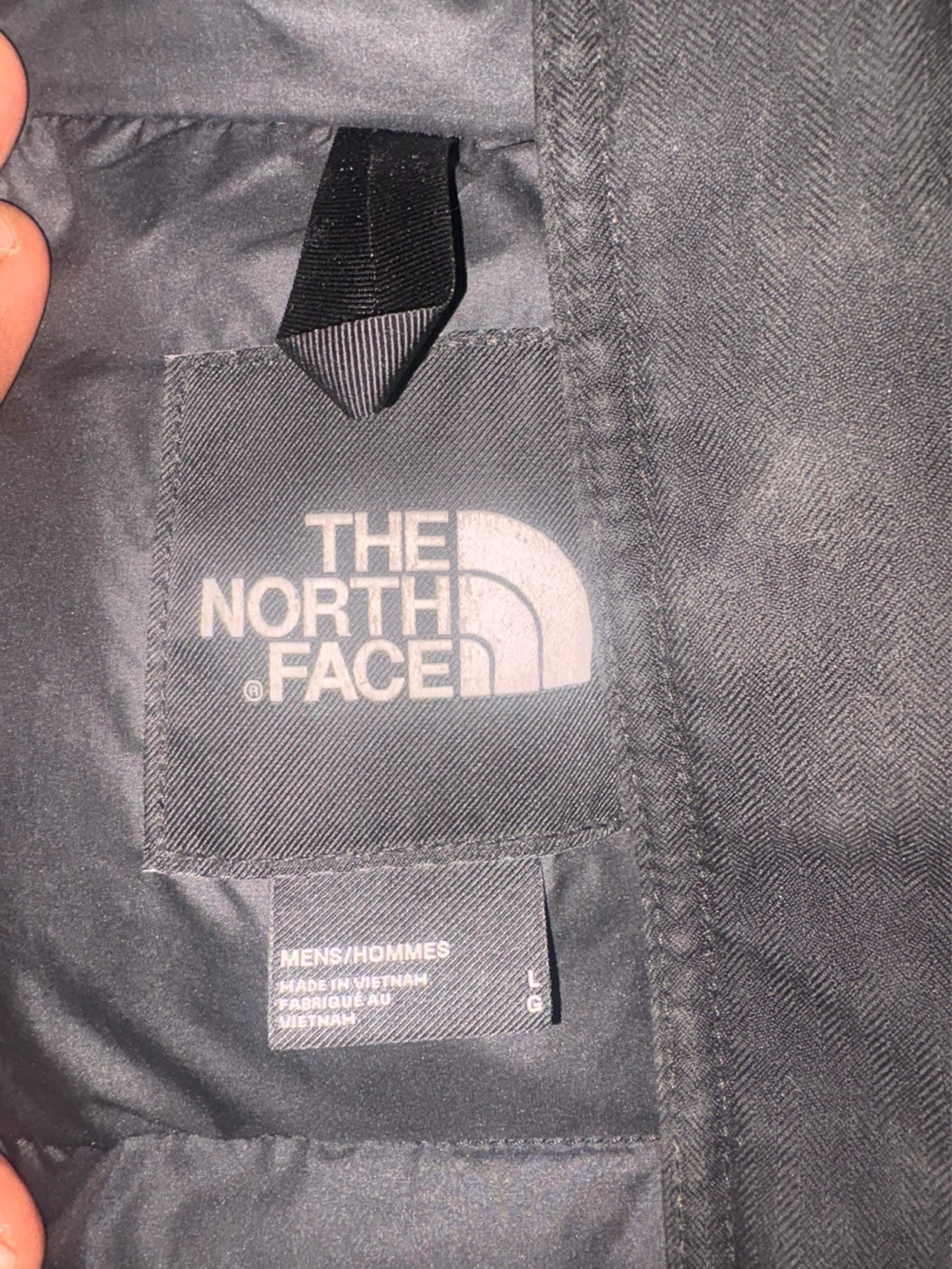 The North Face Black Puffer Jacket Mens Size L - photo 3