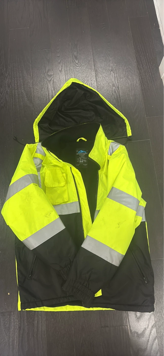 Tri-Mountain High Visibility Jacket - Size Medium - photo 2