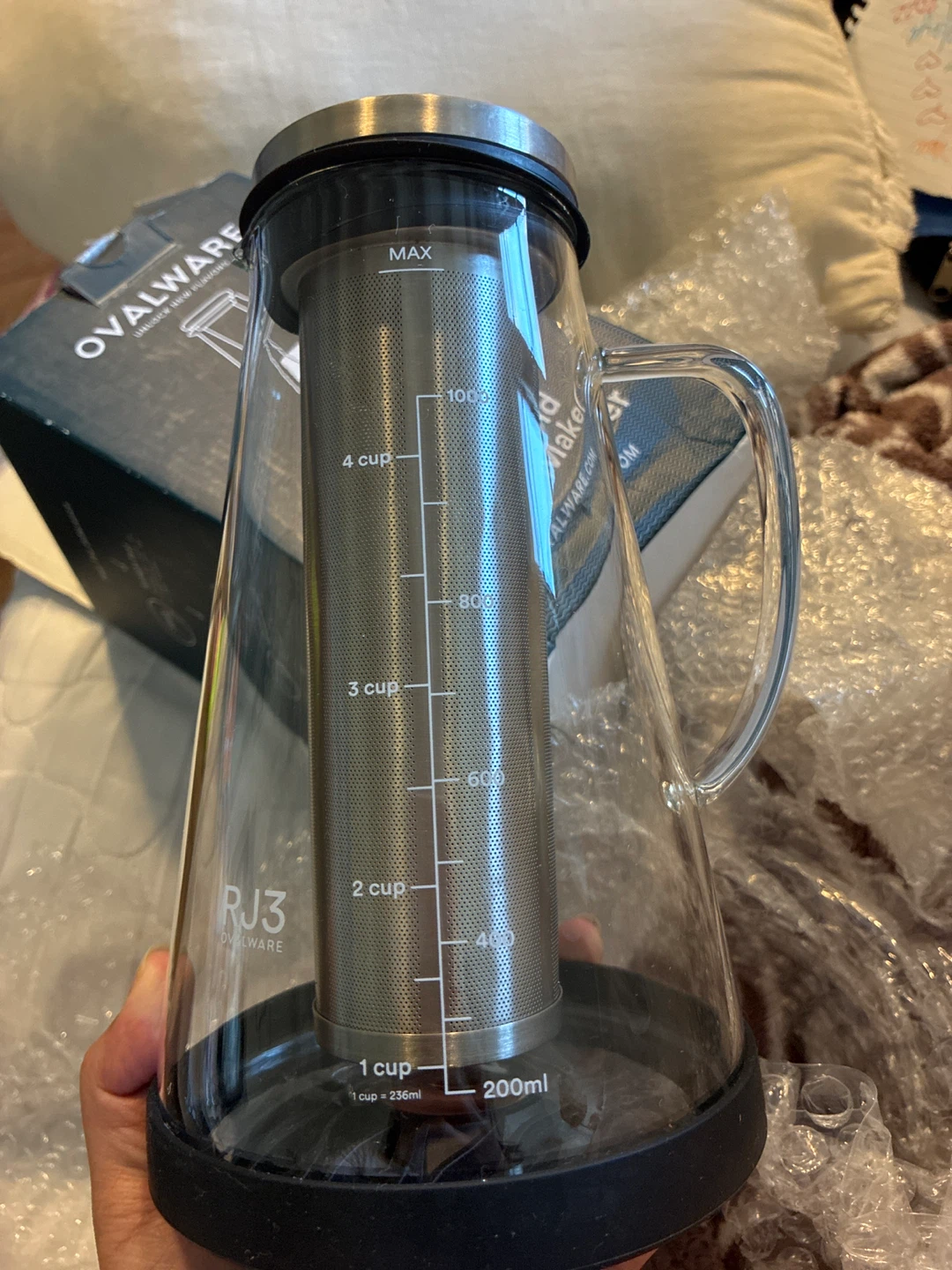 Ovalware RJ3 Cold Brew Maker 1.0L - photo 2