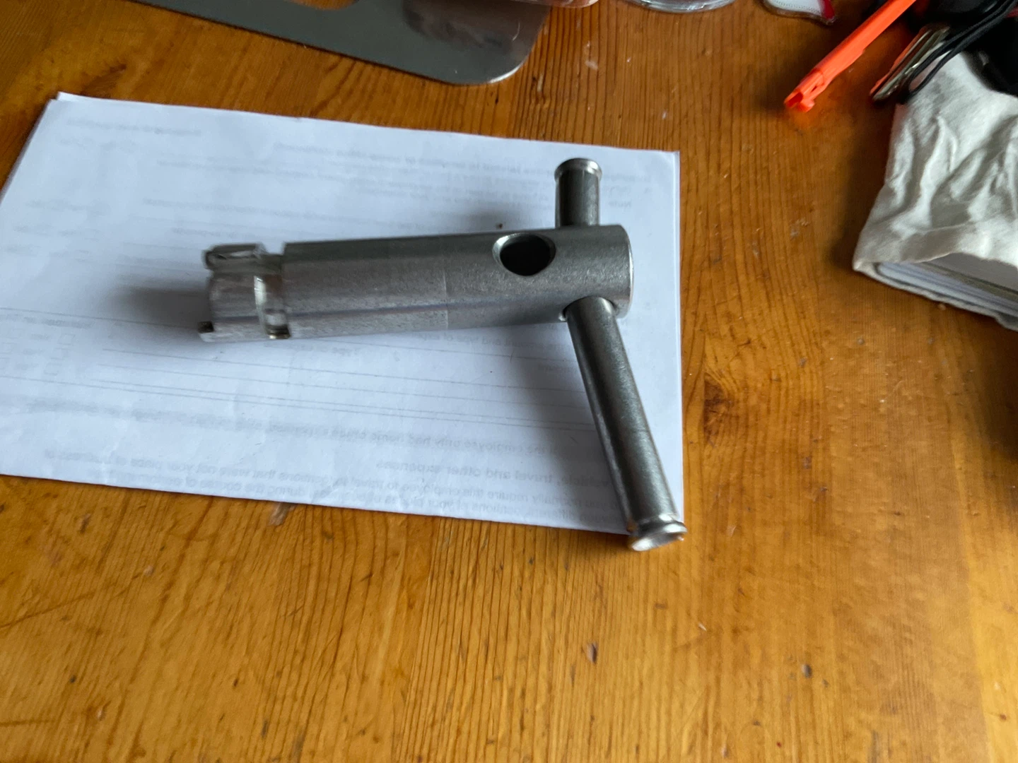 Metal Pipe Wrench Tool