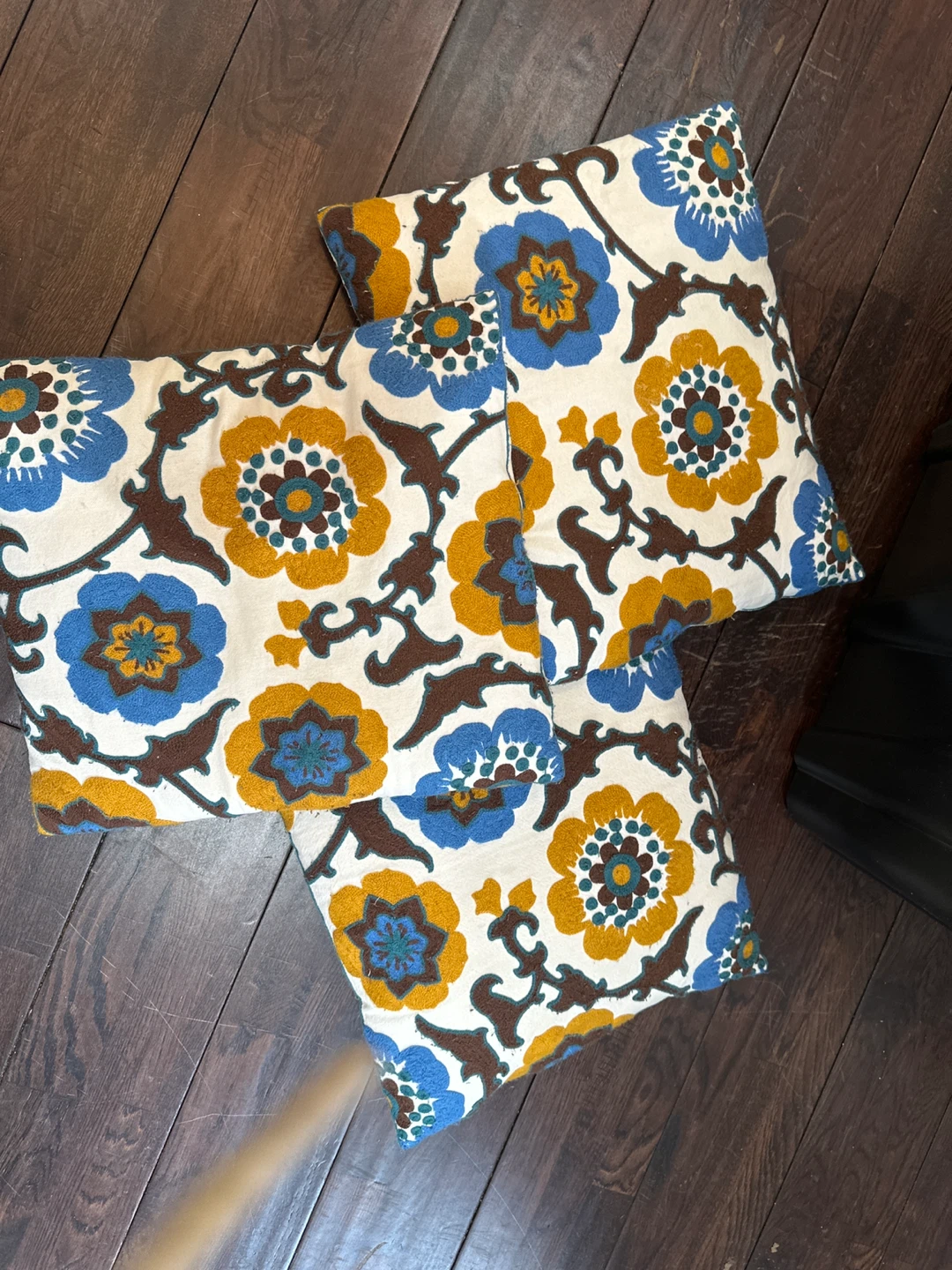 Set of 3 decorative throw pillows - photo 2