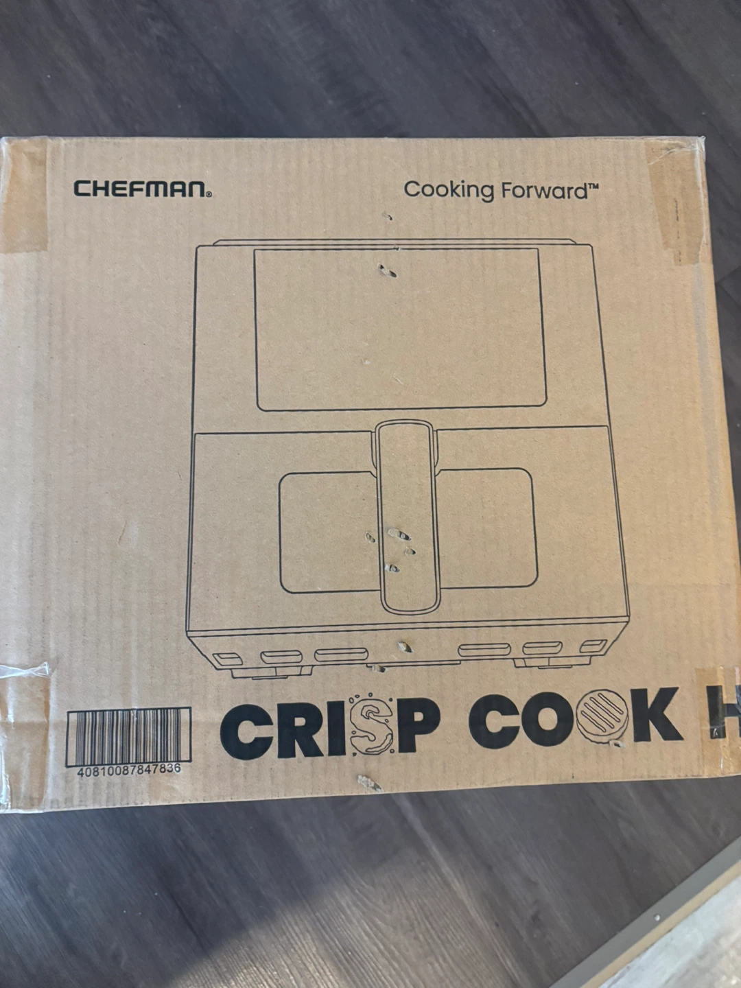 UNOPENED BOX Chefman TurboFry Touch 6-Qt Air Fryer - photo 2