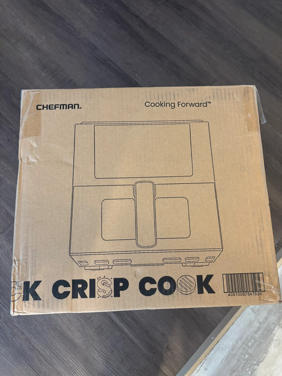 UNOPENED BOX Chefman TurboFry Touch 6-Qt Air Fryer - photo 3