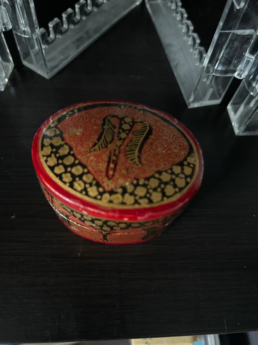 Handmade Kashmir Wooden Trinket Box