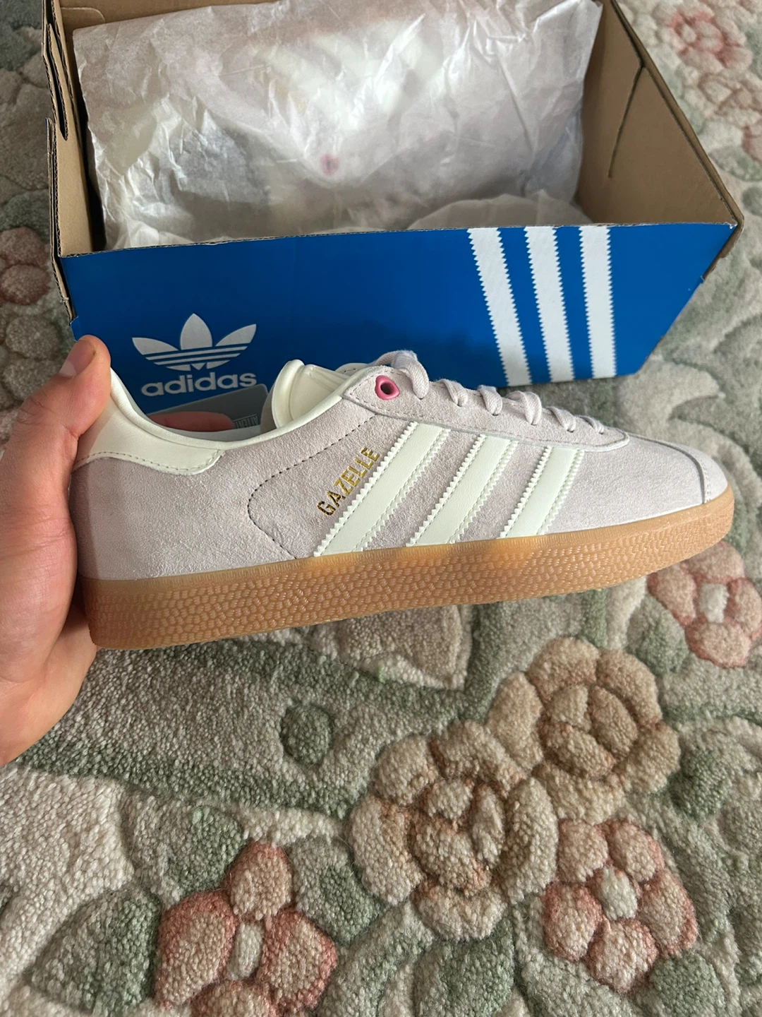 Adidas Gazelle Valentine’s Day Blush Pink - photo 2