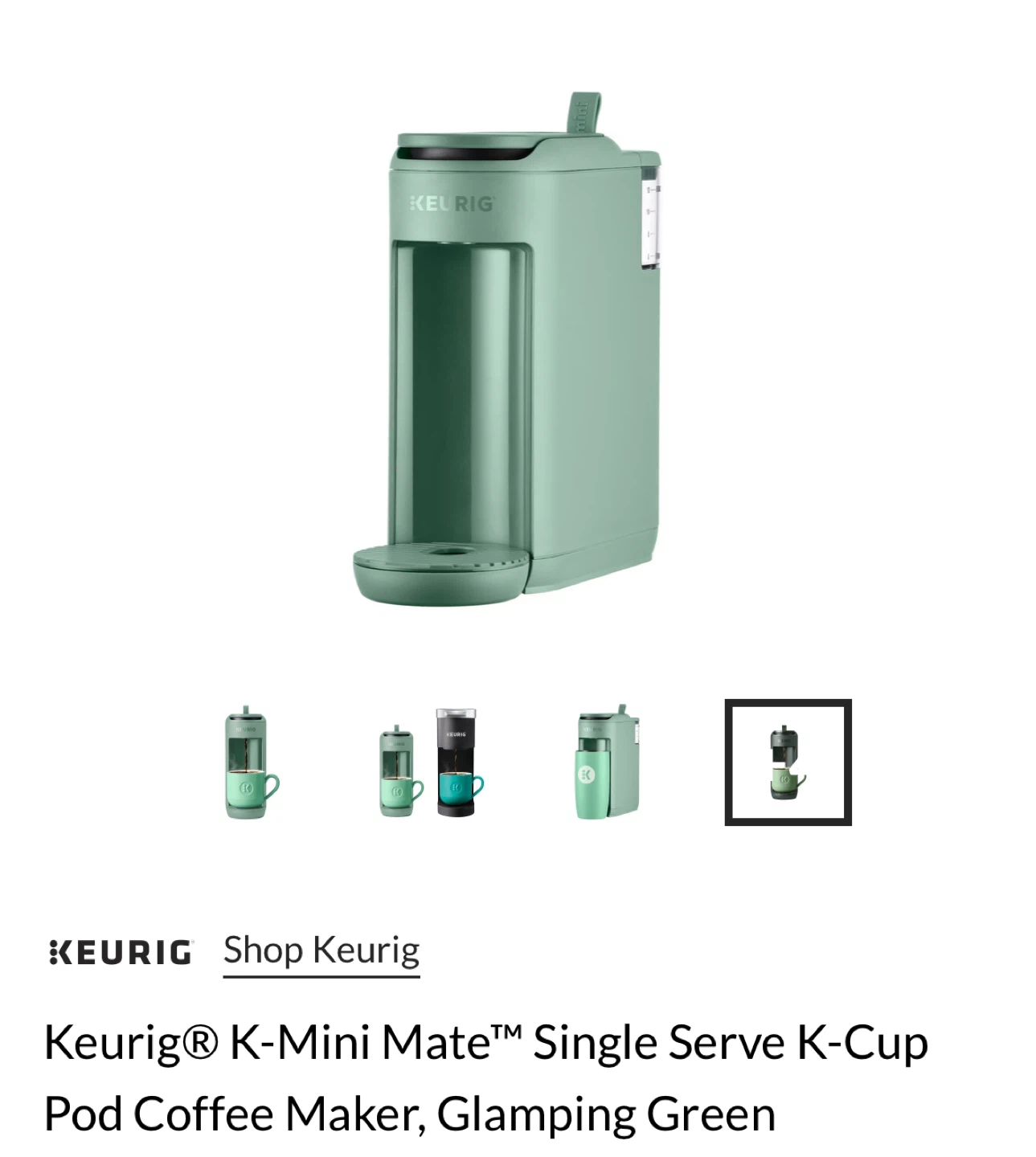 NEW-Keurig® K-Mini Mate™ Single Serve K-Cup