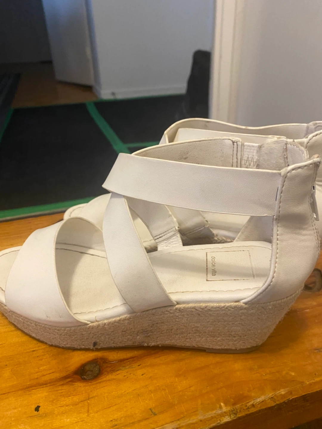 Dolce Vita White Wedge Sandals🌱 - photo 4