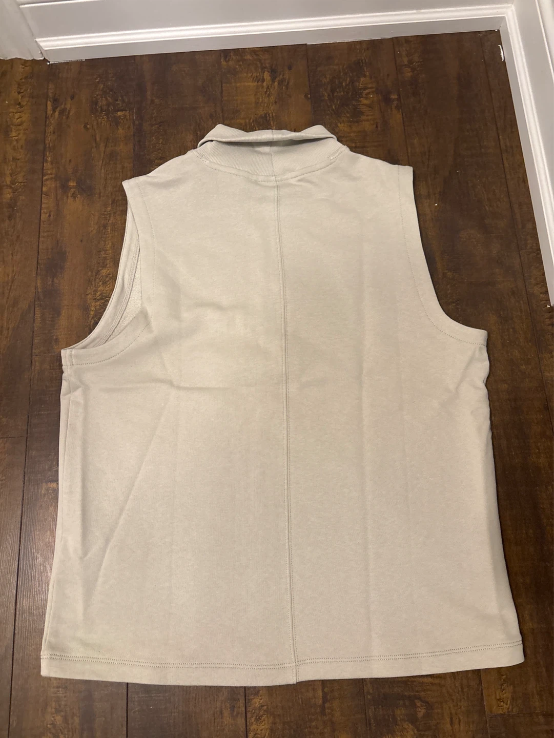 Puma Sleeveless Mock Neck Top Beige - photo 2