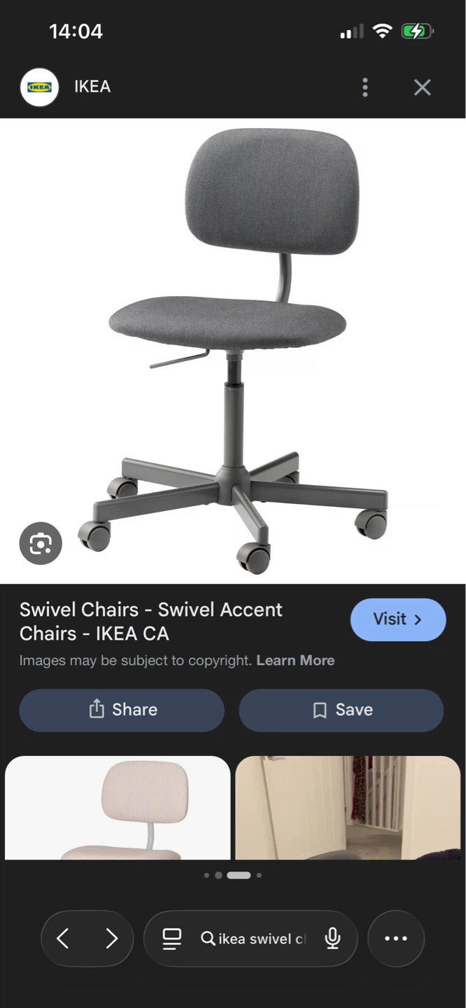 IKEA Swivel Office Chair - photo 2