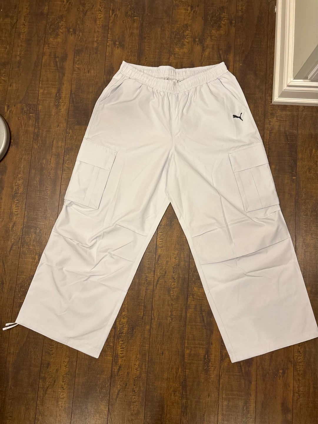Puma Cargo Pants - Light Grey