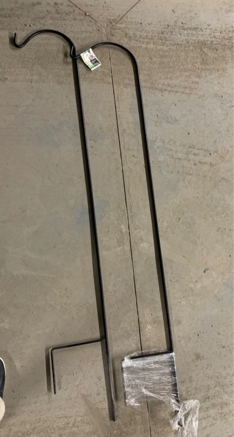 Two - 64” Shepherd Hooks