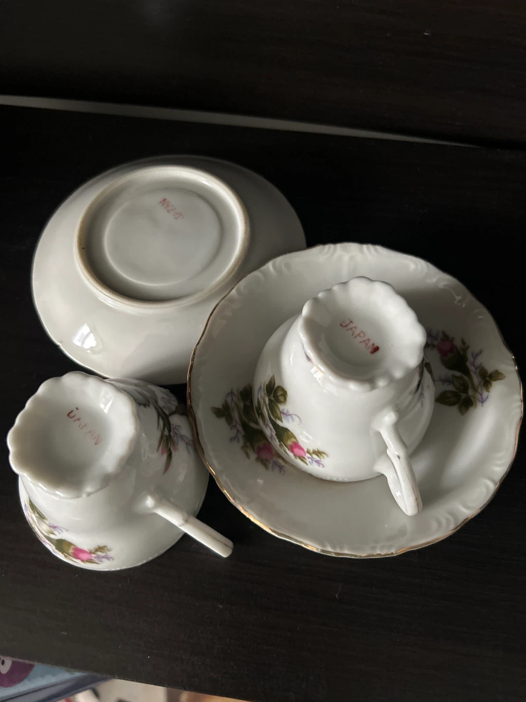 Set of 2 Vintage Cups and Saucers - Made in Japan - photo 3
