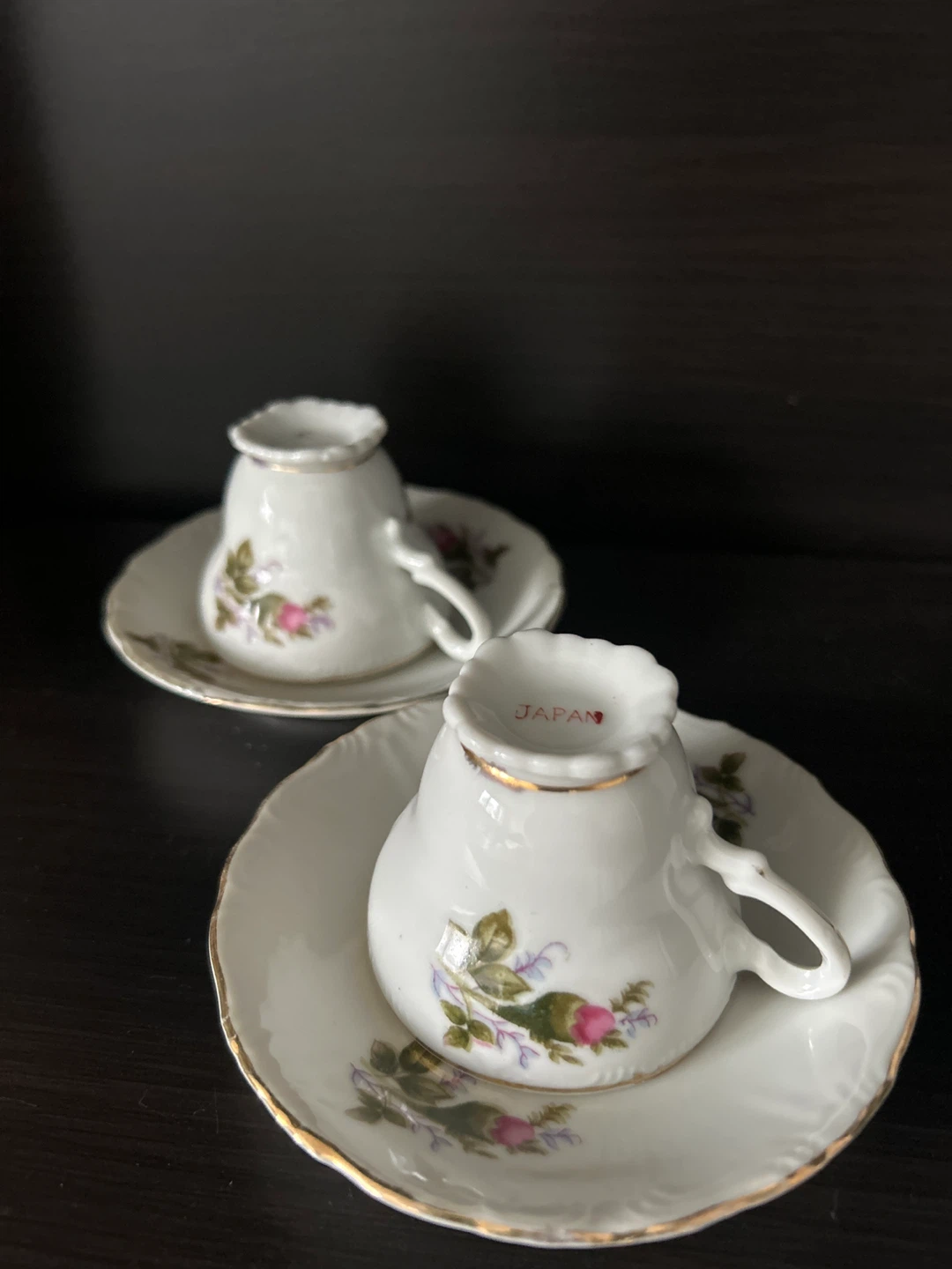 Set of 2 Vintage Cups and Saucers - Made in Japan - photo 4
